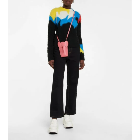 Loewe Paula's Ibiza Elephant Pocket Leather Crossbody Bag 4 Loewe Paula's Ibiza Elephant Pocket Leather Crossbody Bag - Image 4