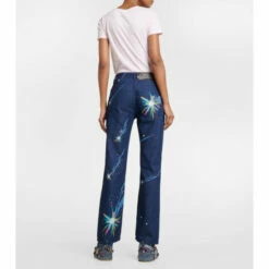 Loewe X Howl's Moving Castle Magical Sky Printed High-rise Jeans -Loewe Shop unnamed file 18