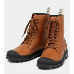 Loewe Leather Combat Boots -Loewe Shop unnamed file 1842