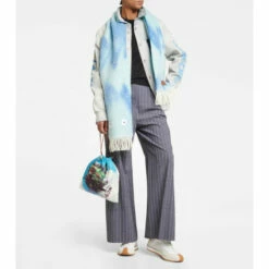 Loewe X Howl's Moving Castle Printed Canvas Drawstring Pouch -Loewe Shop unnamed file 188