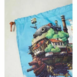 Loewe X Howl's Moving Castle Printed Canvas Drawstring Pouch -Loewe Shop unnamed file 189