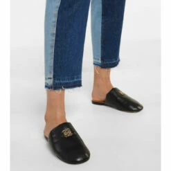 Loewe Anagram Leather Slippers -Loewe Shop unnamed file 1900