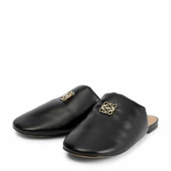 Loewe Anagram Leather Slippers -Loewe Shop unnamed file 1901