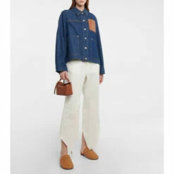 Loewe Anagram Padded Leather Slippers