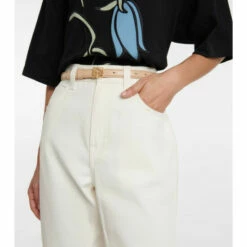 Loewe Anagram Leather Belt