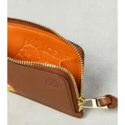 Loewe X Howl's Moving Castle Calcifer Leather Card Holder