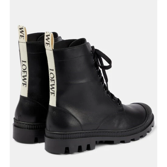 Loewe Leather Combat Boots 2 Loewe Leather Combat Boots - Image 2
