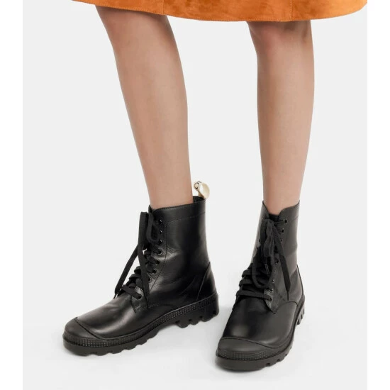 Loewe Leather Combat Boots 3 Loewe Leather Combat Boots - Image 3