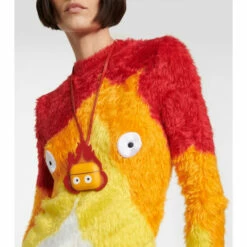 Loewe X Howl's Moving Castle Calcifer Leather AirPods Pro Case