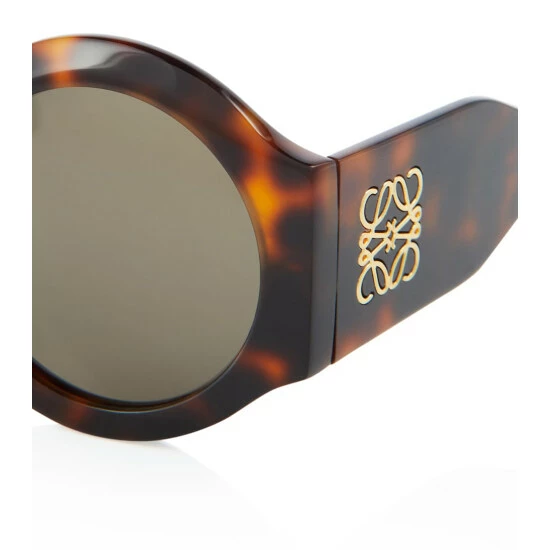 Loewe Tortoiseshell Round Sunglasses 1 Loewe Tortoiseshell Round Sunglasses