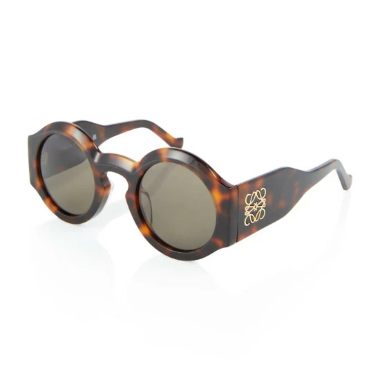 Loewe Tortoiseshell Round Sunglasses 2 Loewe Tortoiseshell Round Sunglasses - Image 2