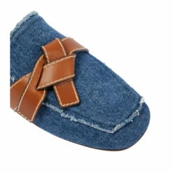 Loewe Gate Denim Slippers -Loewe Shop unnamed file 2021