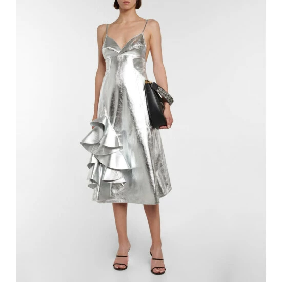 Loewe Nail Polish Leather Sandals 1 Loewe Nail Polish Leather Sandals