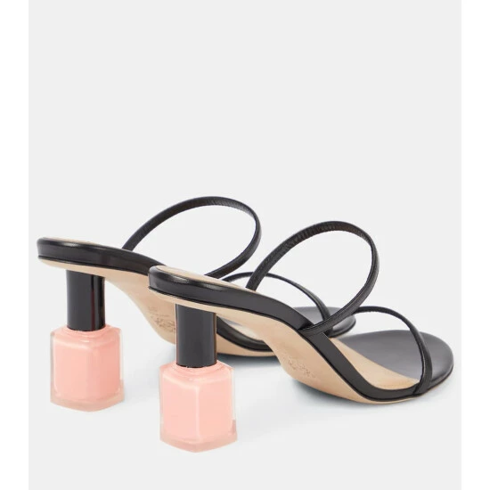 Loewe Nail Polish Leather Sandals 2 Loewe Nail Polish Leather Sandals - Image 2
