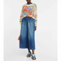 Loewe Denim Flow Runner Sneakers