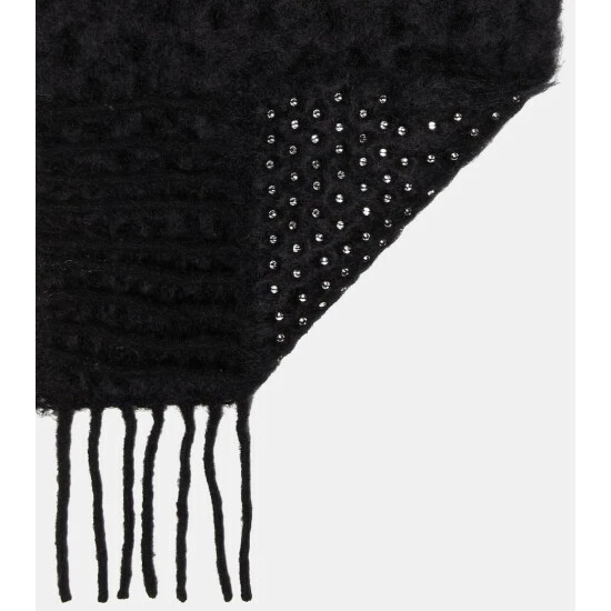 Loewe Sequined Wool And Mohair Scarf 4 Loewe Sequined Wool And Mohair Scarf - Image 4