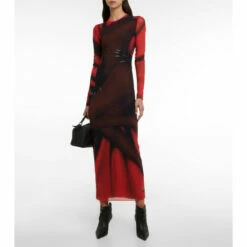 Loewe Flamenco Leather Ankle Boots