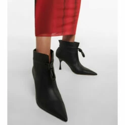 Loewe Flamenco Leather Ankle Boots -Loewe Shop unnamed file 2110