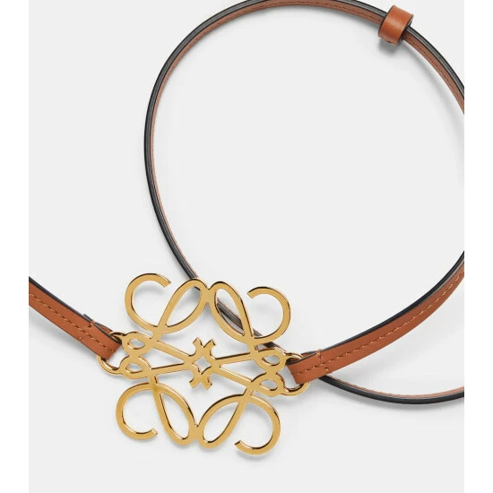 Loewe Anagram Leather Belt 2 Loewe Anagram Leather Belt - Image 2