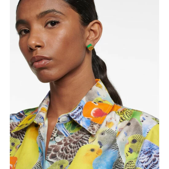 Loewe Anagram Sterling Silver Earrings 2 Loewe Anagram Sterling Silver Earrings - Image 2