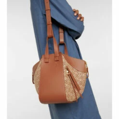Loewe Hammock Small Leather Shoulder Bag