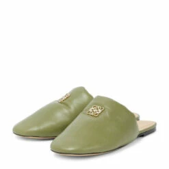 Loewe Anagram Leather Slippers -Loewe Shop unnamed file 2144