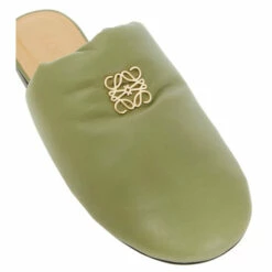 Loewe Anagram Leather Slippers -Loewe Shop unnamed file 2145