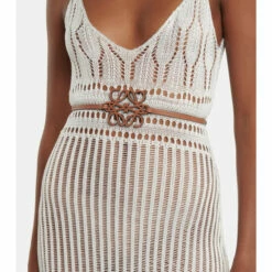 Loewe Paula's Ibiza Anagram Leather Belt