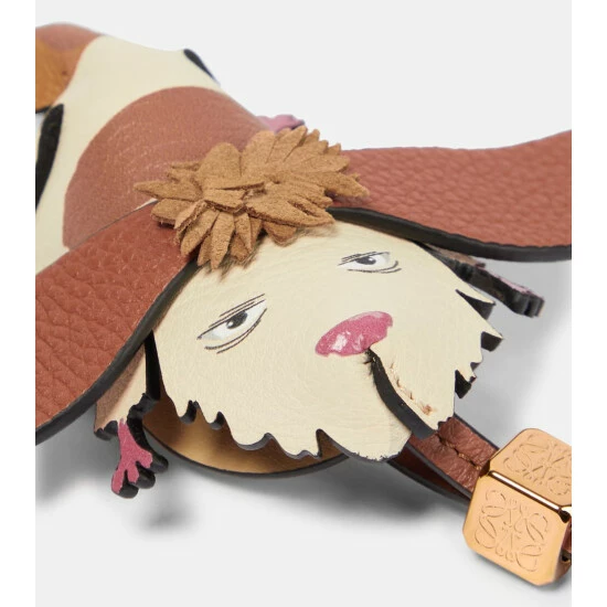 Loewe X Howl's Moving Castle Heen Leather Bag Charm 1 Loewe X Howl's Moving Castle Heen Leather Bag Charm