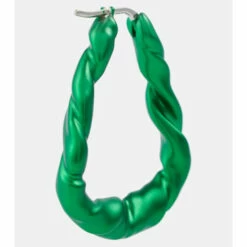 Loewe Nappa Twisted Sterling Silver Earrings -Loewe Shop unnamed file 2174