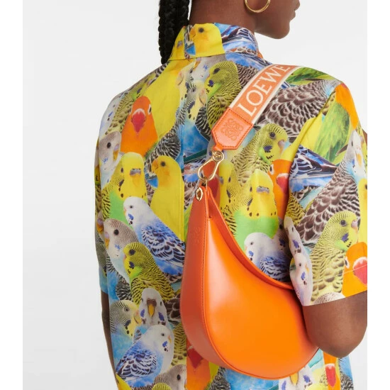 Loewe Luna Small Leather Shoulder Bag 1 Loewe Luna Small Leather Shoulder Bag