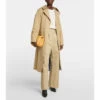 Loewe Double-breasted Cotton Trench Coat