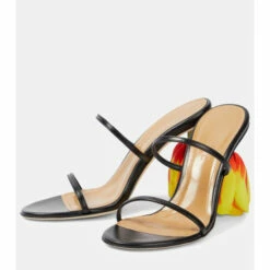 Loewe Tulip-heel Leather Sandals -Loewe Shop unnamed file 2227