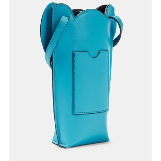 Loewe Elephant Pocket Leather Crossbody Bag 3 Loewe Elephant Pocket Leather Crossbody Bag - Image 3