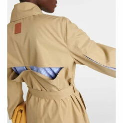 Loewe Double-breasted Cotton Trench Coat -Loewe Shop unnamed file 226