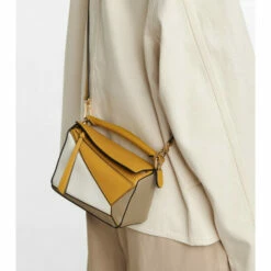 Loewe Puzzle Mini Leather Shoulder Bag
