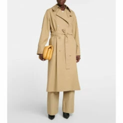 Loewe Double-breasted Cotton Trench Coat -Loewe Shop unnamed file 227