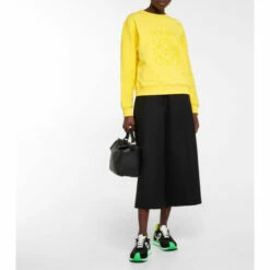 Loewe Flow Suede-paneled Sneakers