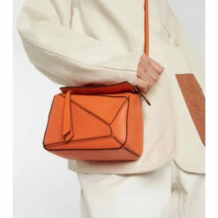 Loewe Puzzle Mini Leather Shoulder Bag