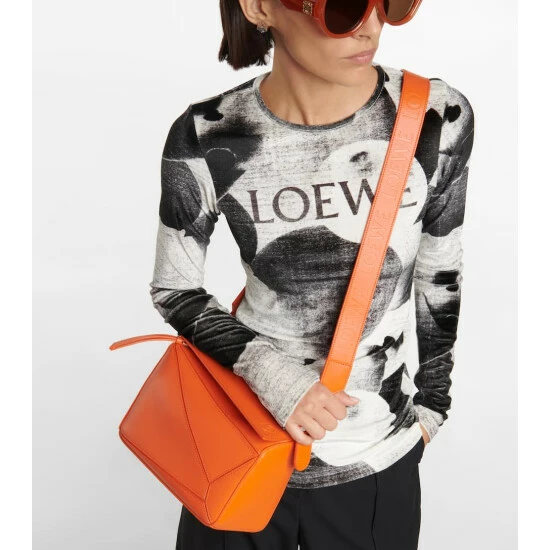 Loewe Puzzle Small Leather Shoulder Bag 1 Loewe Puzzle Small Leather Shoulder Bag