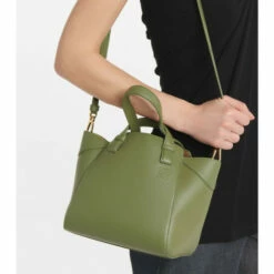 Loewe Hammock Small Leather Shoulder Bag