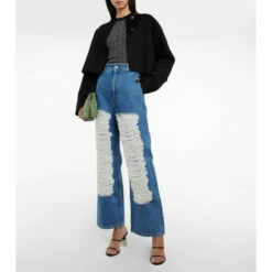 Loewe Wool And Cashmere Cropped Jacket