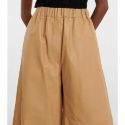 Loewe High-rise Leather Pants -Loewe Shop unnamed file 2591