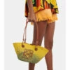 Loewe Paula's Ibiza Anagram Raffia Tote