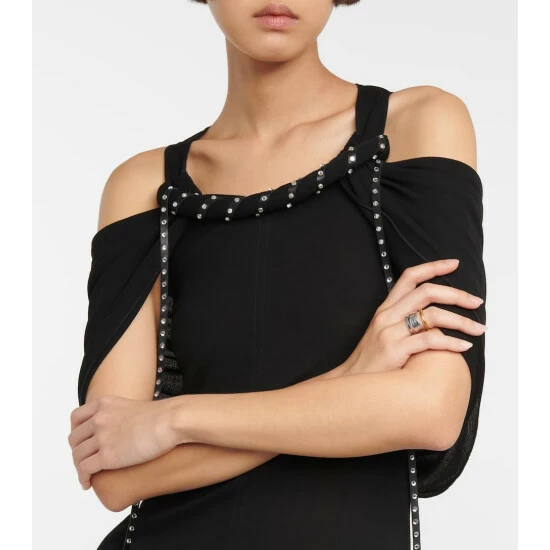 Loewe Stacked Sterling Silver Ring 2 Loewe Stacked Sterling Silver Ring - Image 2