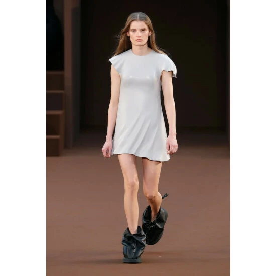 Loewe Flamenco Leather Wedge Ankle Boots 6 Loewe Flamenco Leather Wedge Ankle Boots - Image 6