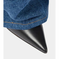 Loewe Denim And Leather Ankle Boots 9 Loewe Denim And Leather Ankle Boots -Loewe Shop unnamed file 2665