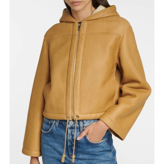 Loewe Hooded Shearling Jacket 5 Loewe Hooded Shearling Jacket - Image 5