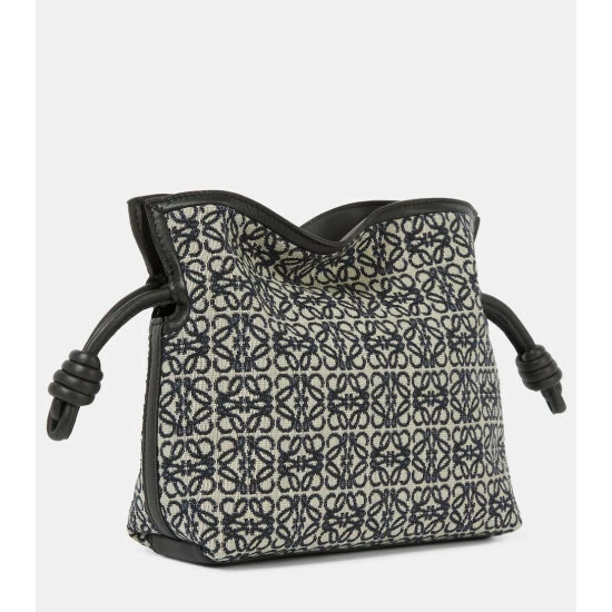 Loewe Flamenco Mini Jacquard Canvas Clutch 3 Loewe Flamenco Mini Jacquard Canvas Clutch - Image 3