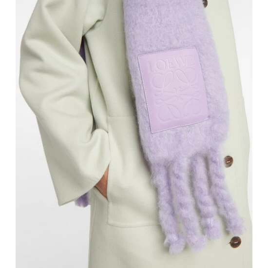 Loewe Mohair-blend Scarf 2 Loewe Mohair-blend Scarf - Image 2